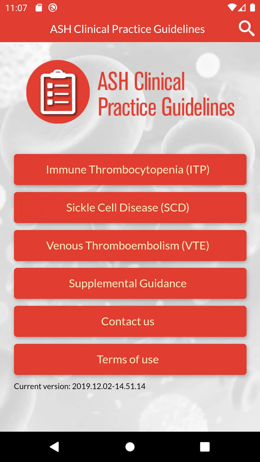 ASH Practice Guidelines | Indus Appstore | Screenshot