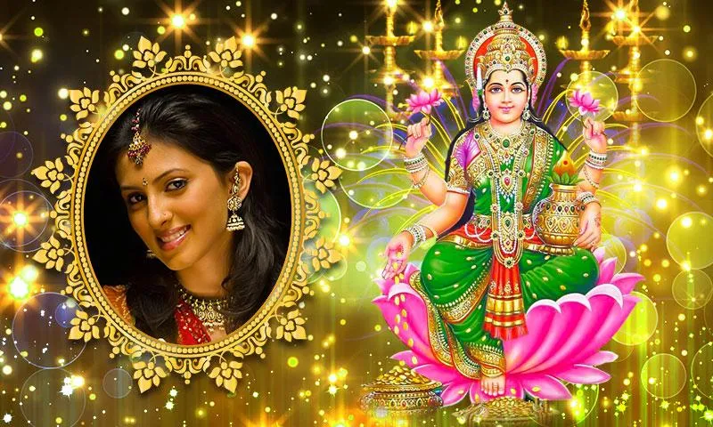 Goddess Lakshmi Photo Frames | Indus Appstore | Screenshot