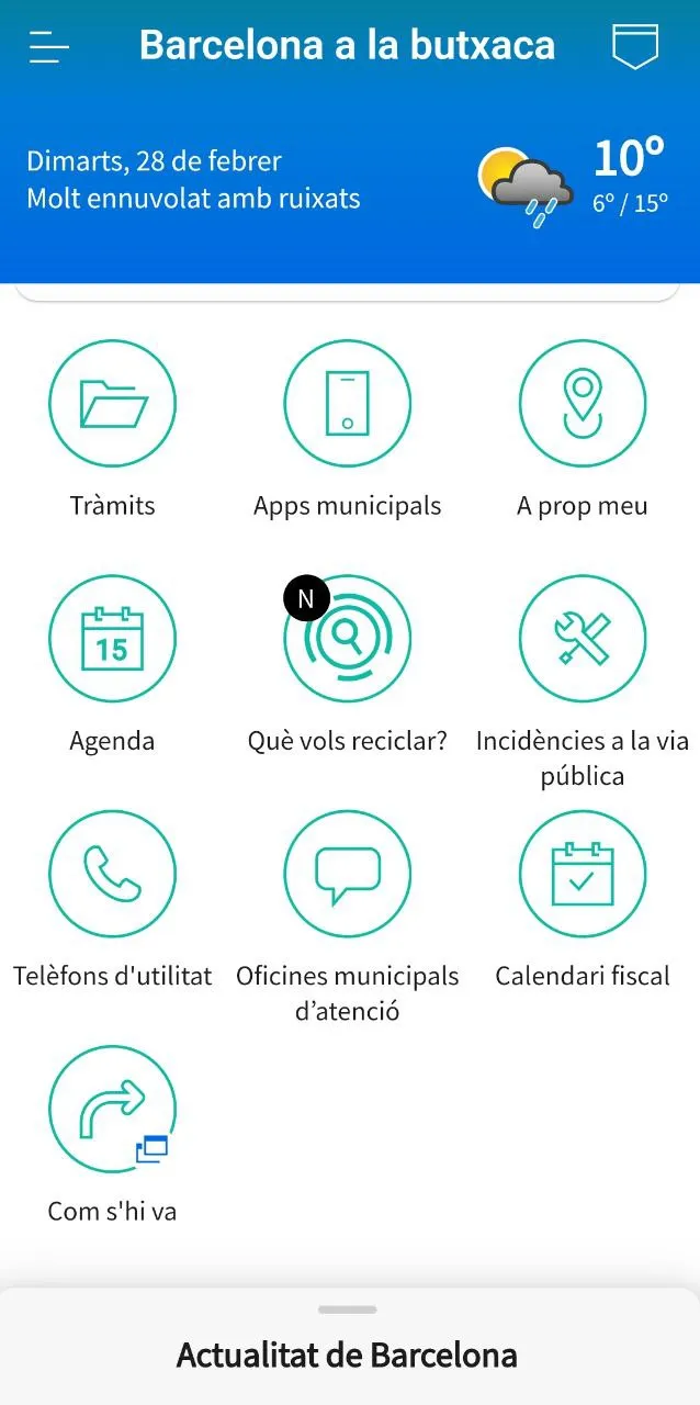 Barcelona a la butxaca | Indus Appstore | Screenshot