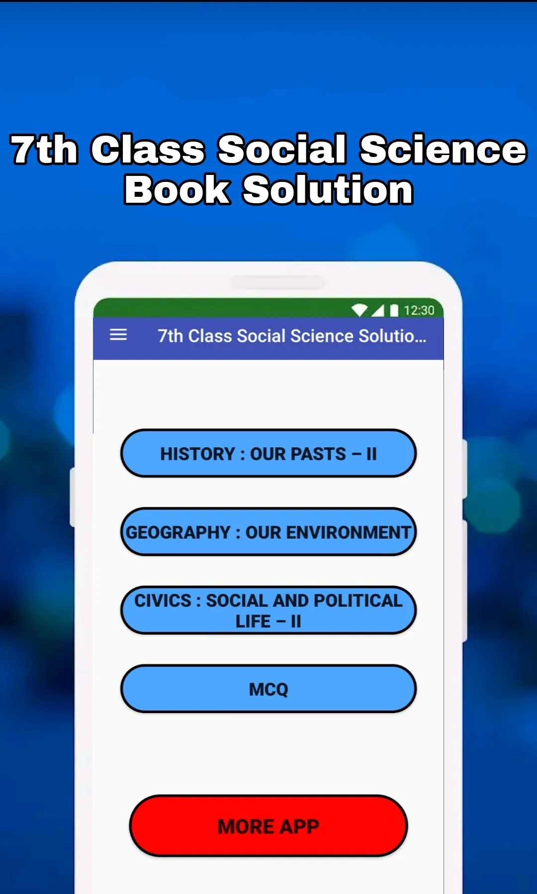 7th Class SST Solution English | Indus Appstore | Screenshot