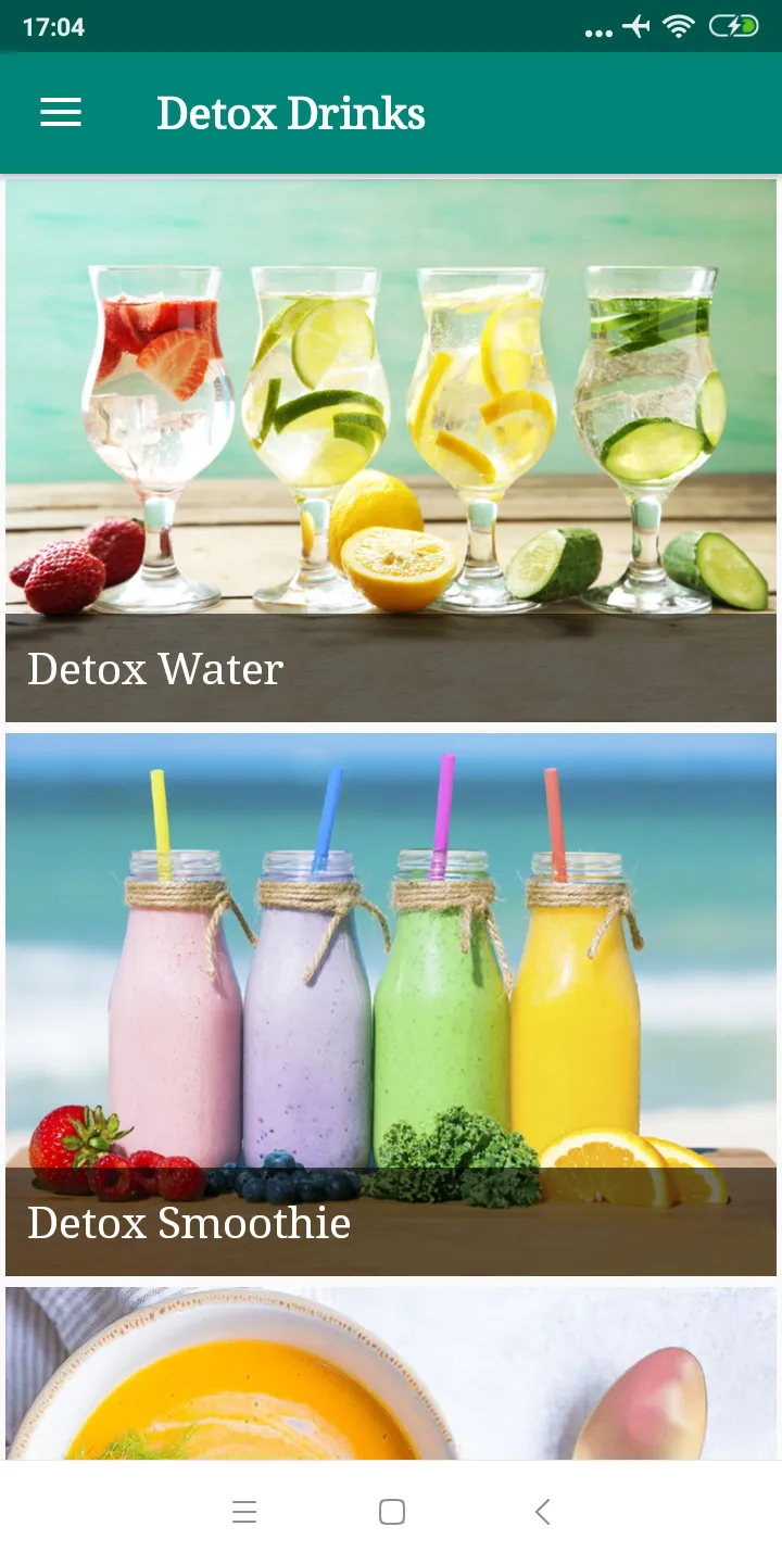 Healthy Detox Drinks Recipes | Indus Appstore | Screenshot