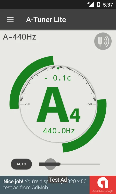 A-Tuner Lite | Indus Appstore | Screenshot