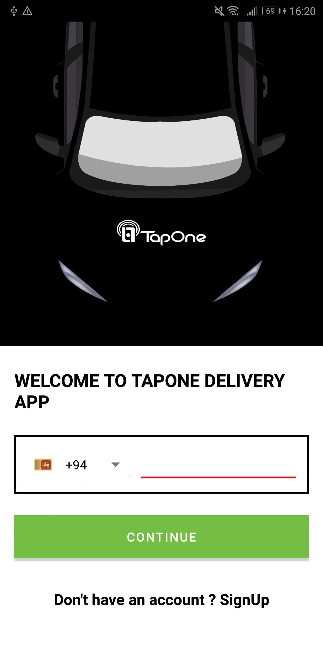 Deliver TapOne | Indus Appstore | Screenshot