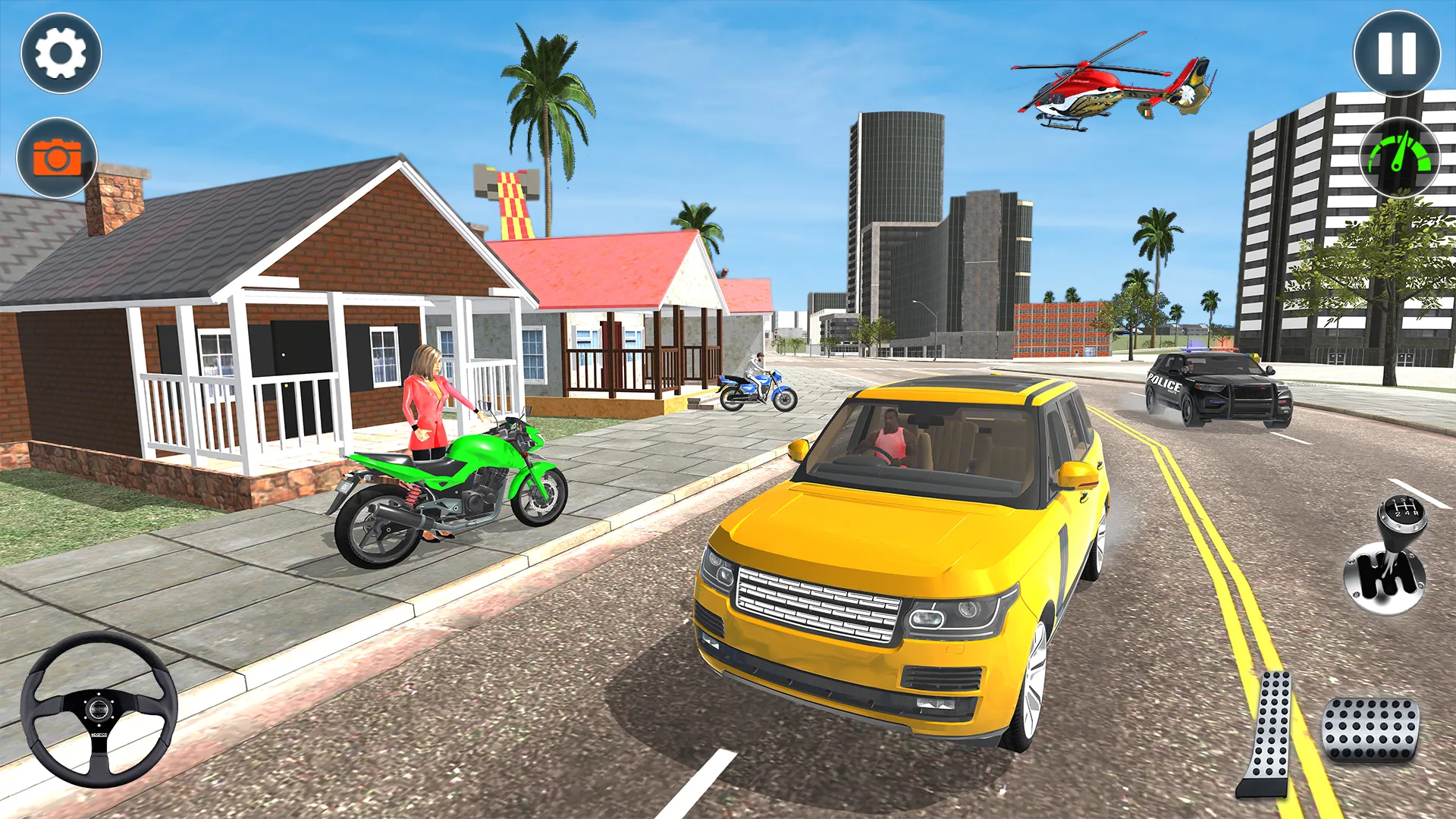 Indian Car Simulator: Car Game | Indus Appstore | Screenshot