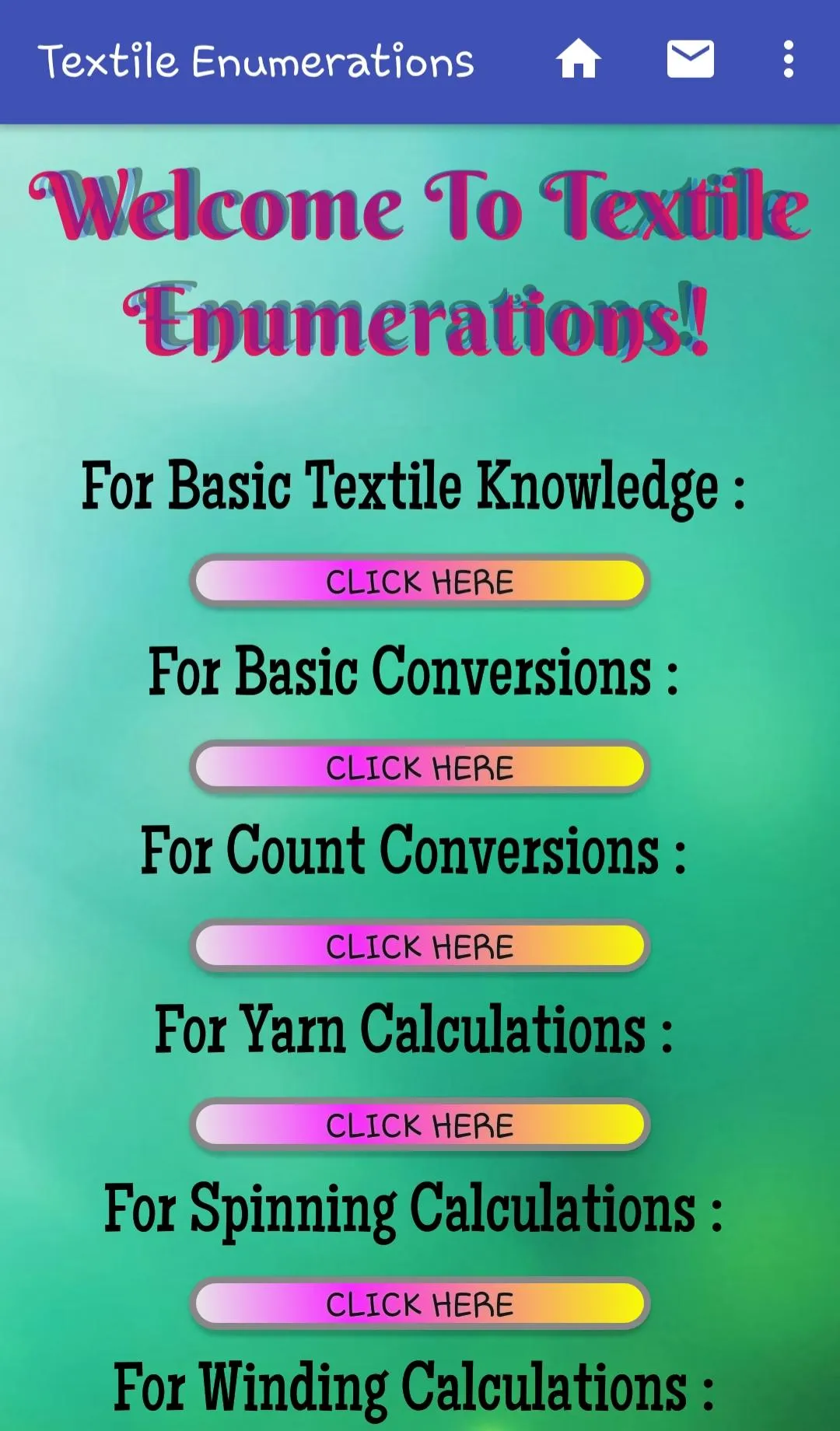 Textile Calculations | Indus Appstore | Screenshot