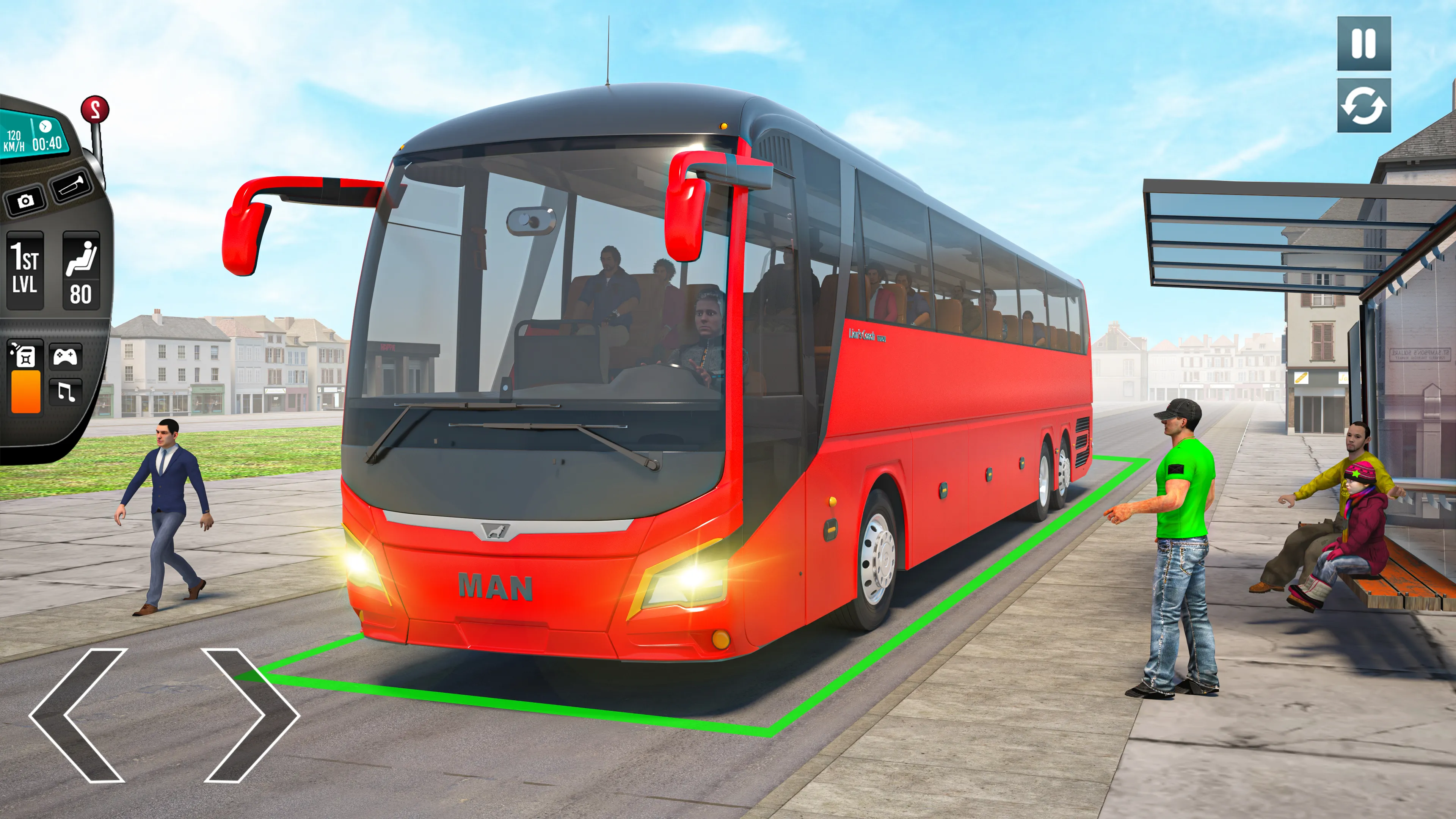 Coach Bus Simulator Bus Game | Indus Appstore | Screenshot