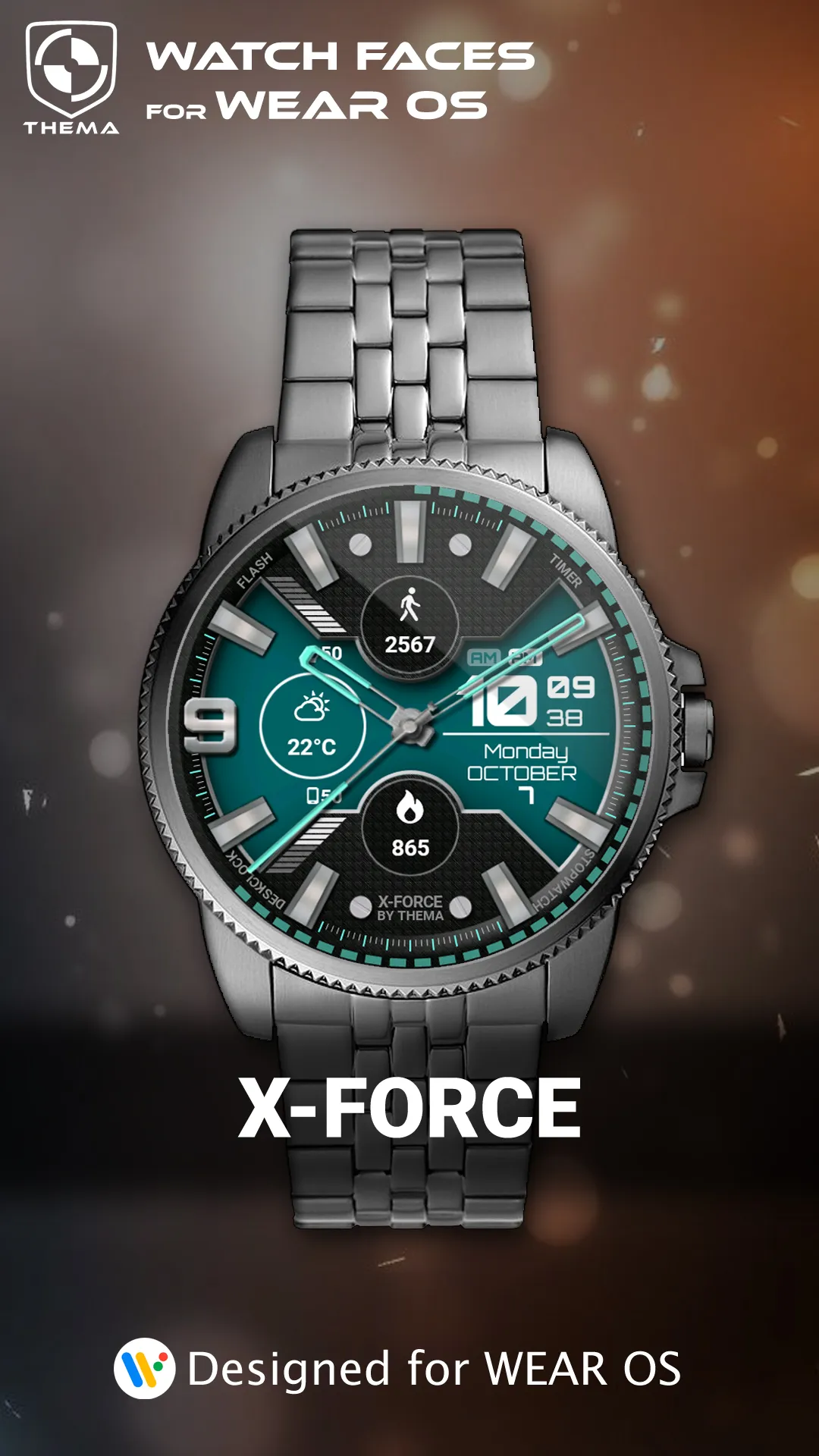 X-Force Watch Face | Indus Appstore | Screenshot