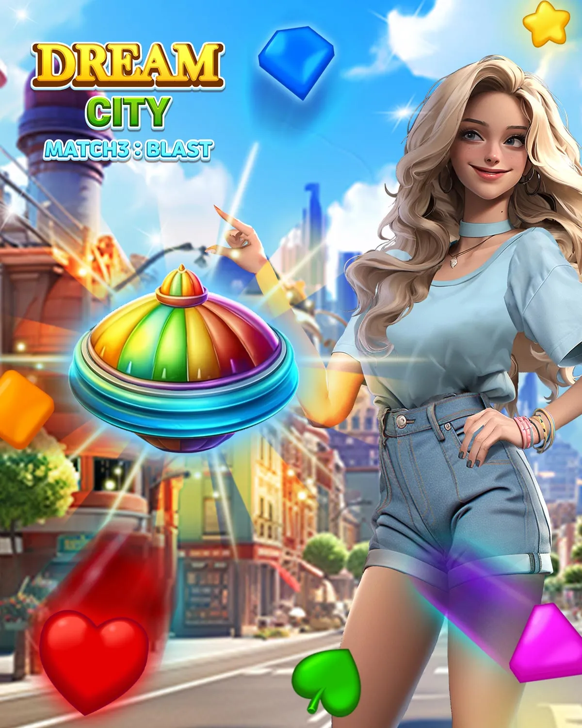 Dream City: Match3 blast | Indus Appstore | Screenshot