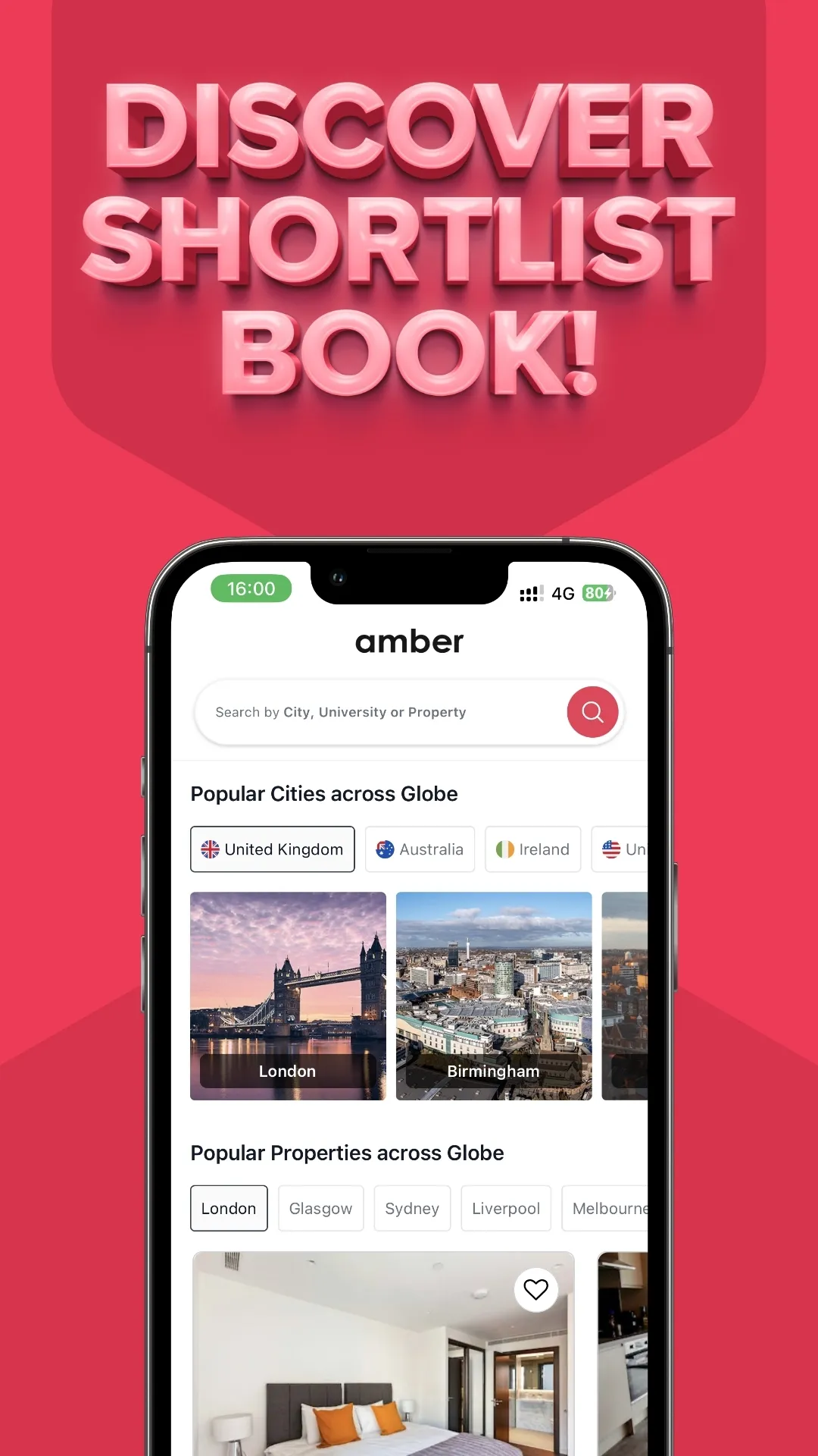 amber: find student apartments | Indus Appstore | Screenshot