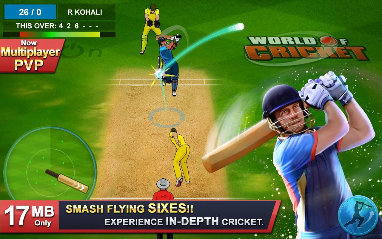 World of Cricket :Championship | Indus Appstore | Screenshot