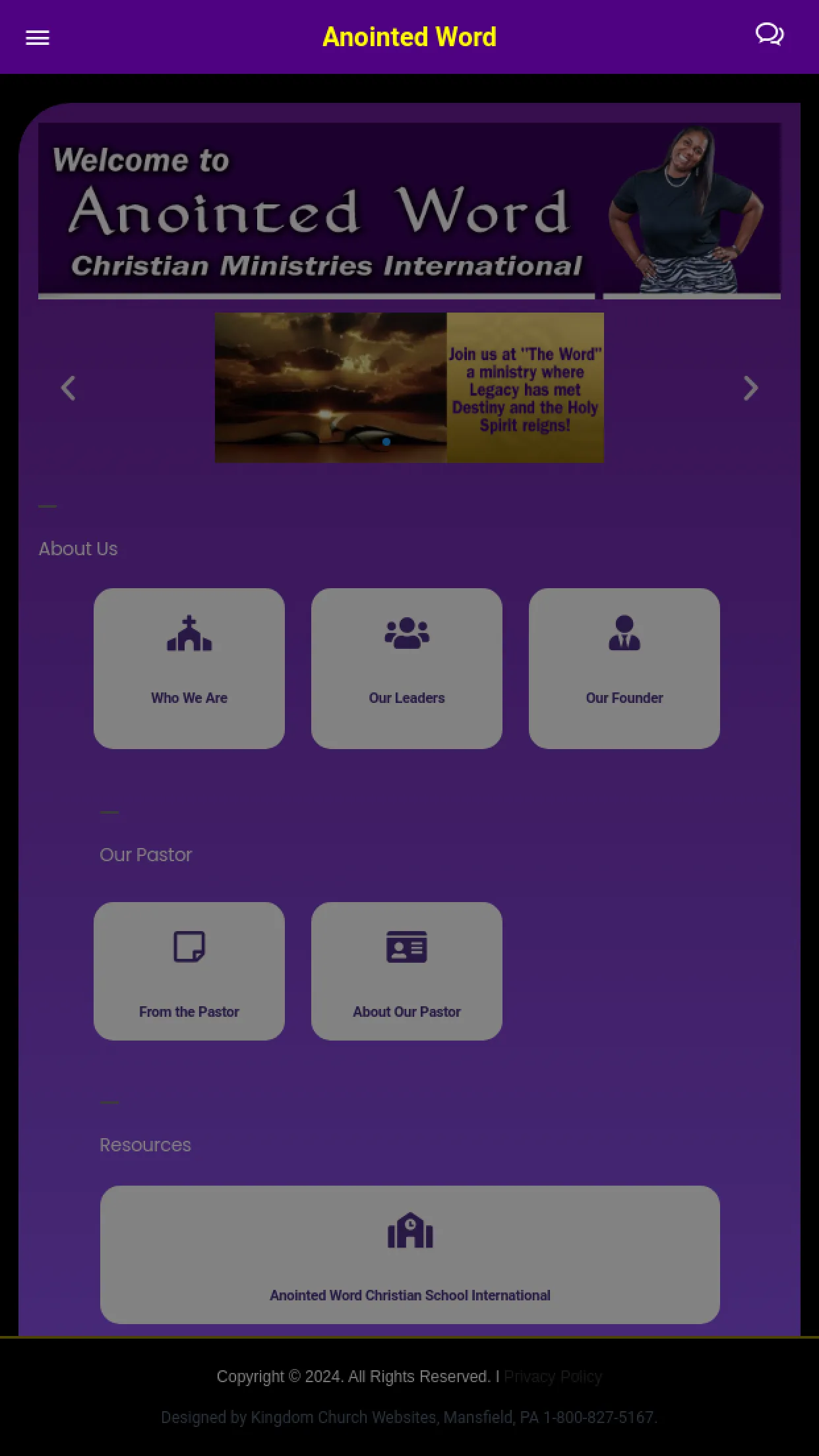 Anointed Word Christian | Indus Appstore | Screenshot