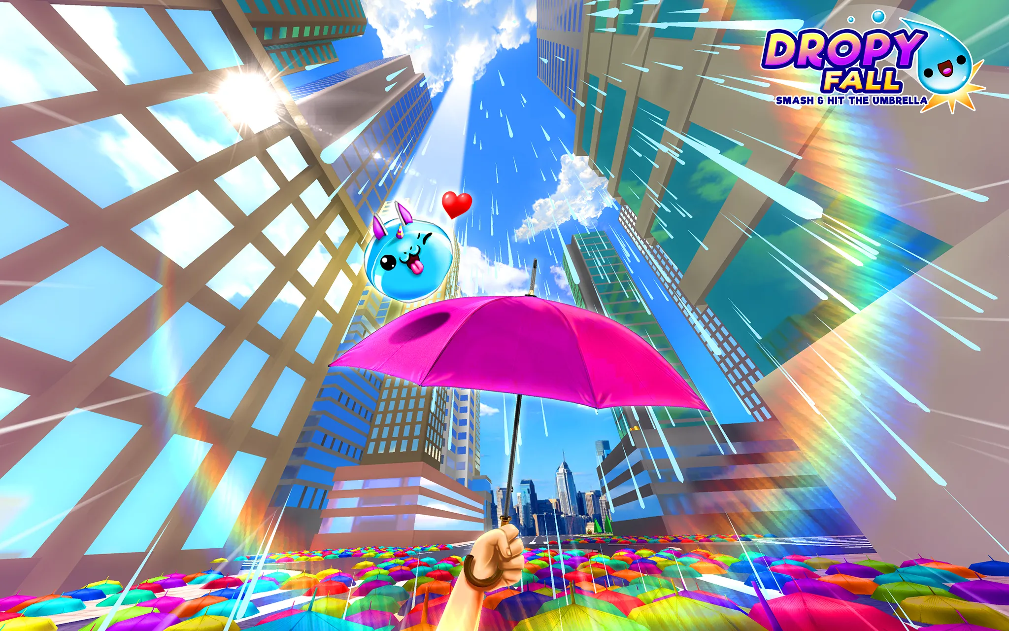 Dropy Fall! Kawaii Roll Smash | Indus Appstore | Screenshot