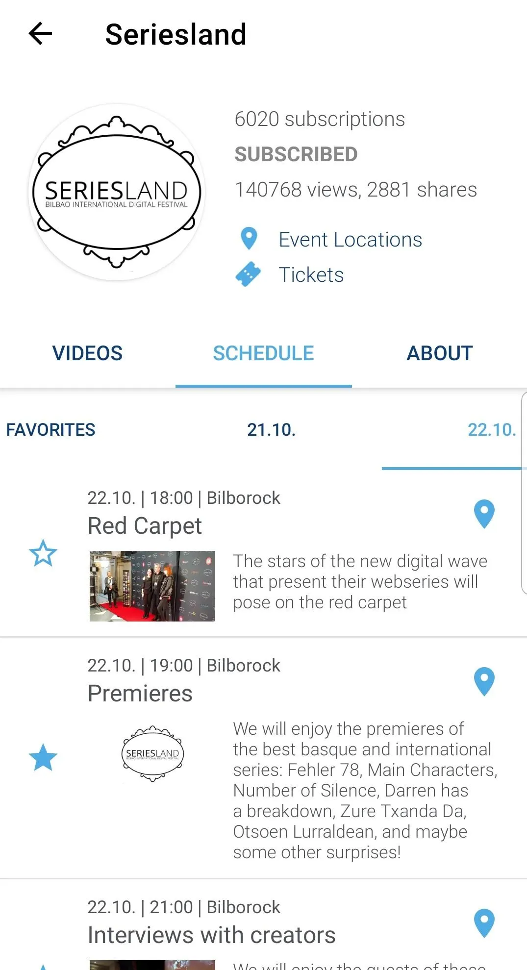 videmic - event app | Indus Appstore | Screenshot