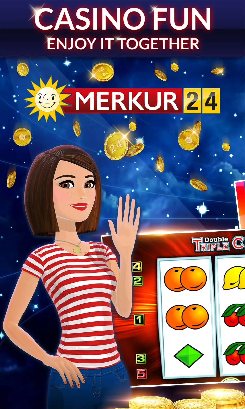 Merkur24 – Slots & Casino | Indus Appstore | Screenshot