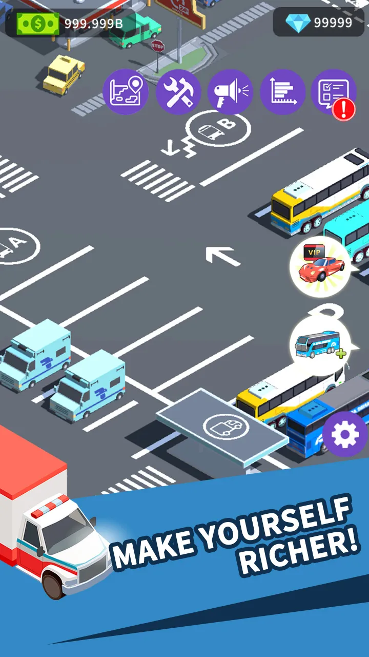 Idle Traffic Tycoon-Game | Indus Appstore | Screenshot