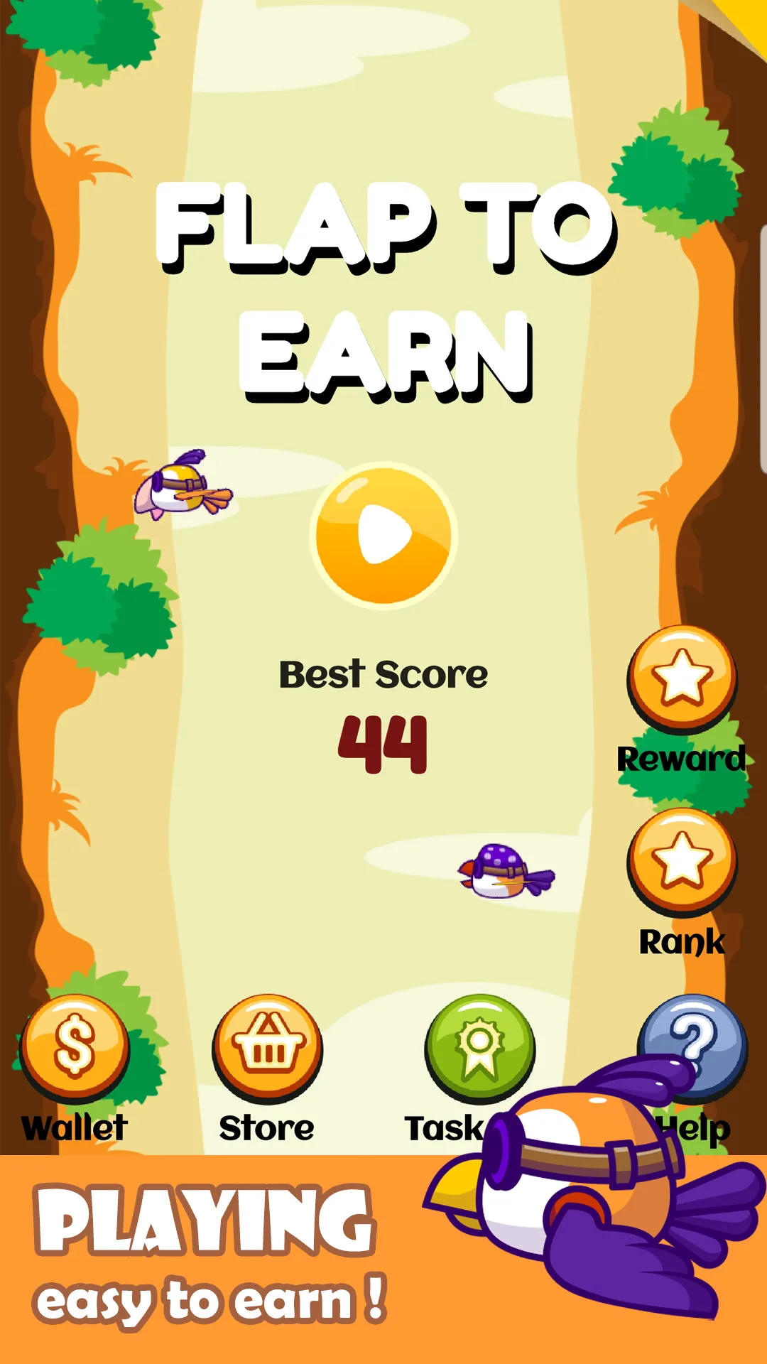 Flap To Earn | Indus Appstore | Screenshot