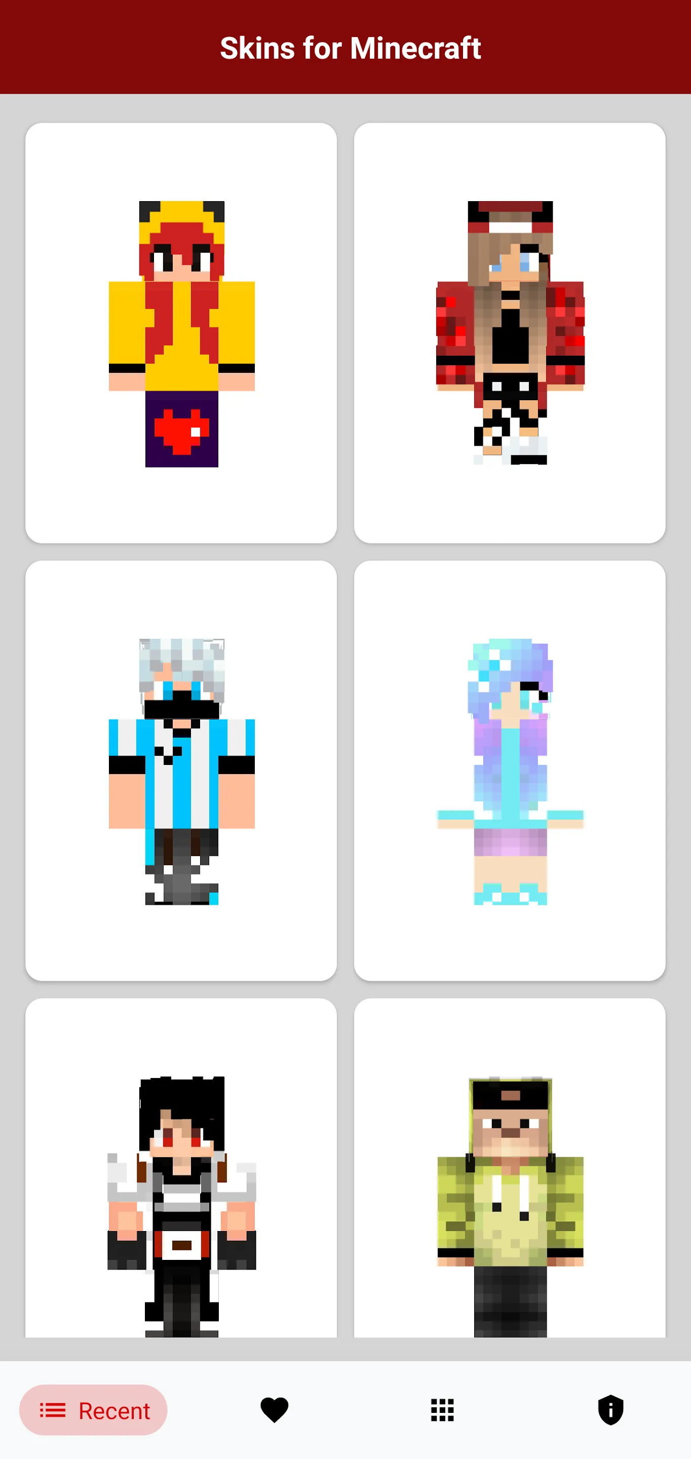 Youtubers Skins for Minecraft | Indus Appstore | Screenshot