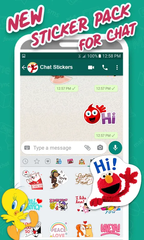 Chat Stickers-WaStickersApps | Indus Appstore | Screenshot