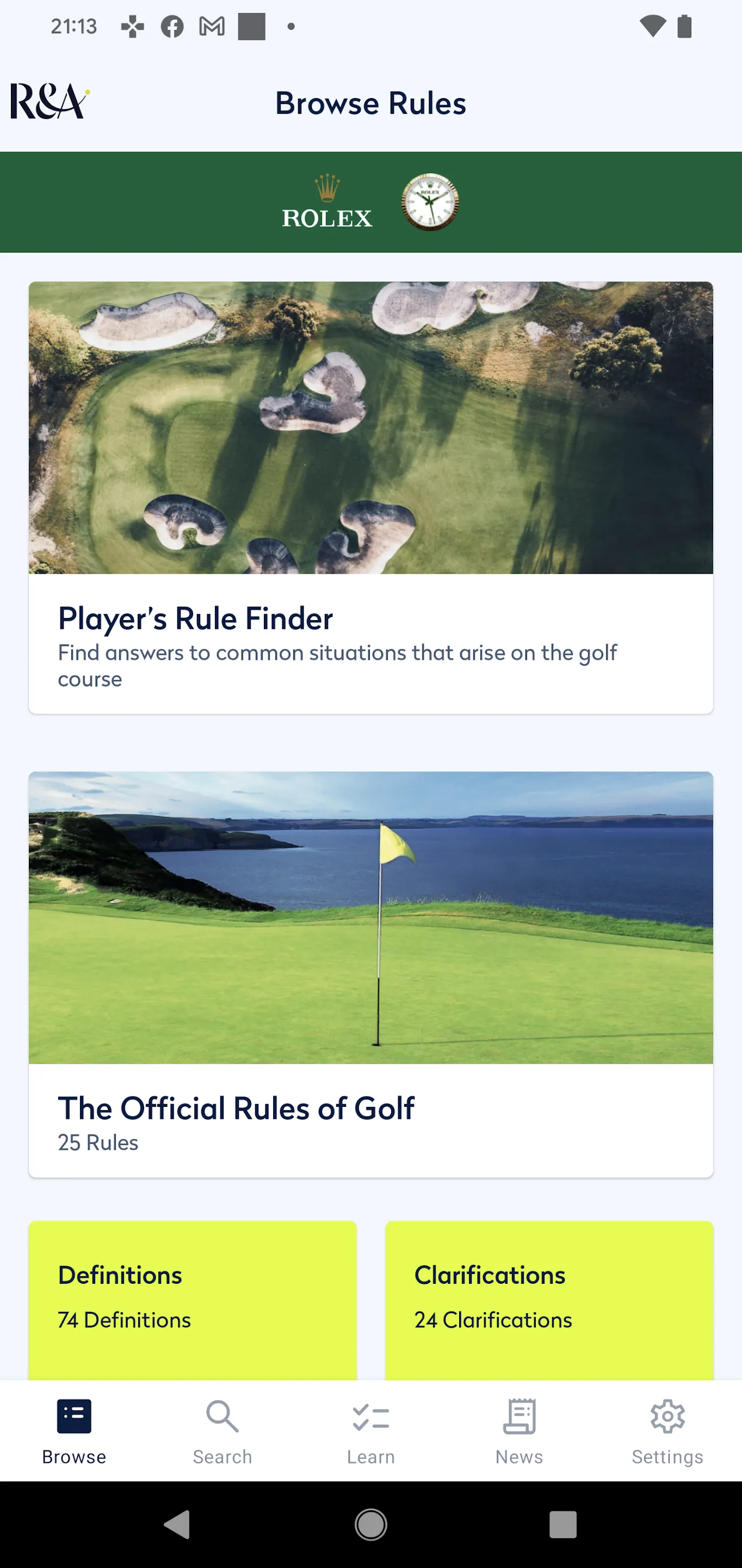 Rules of Golf 2023 | Indus Appstore | Screenshot