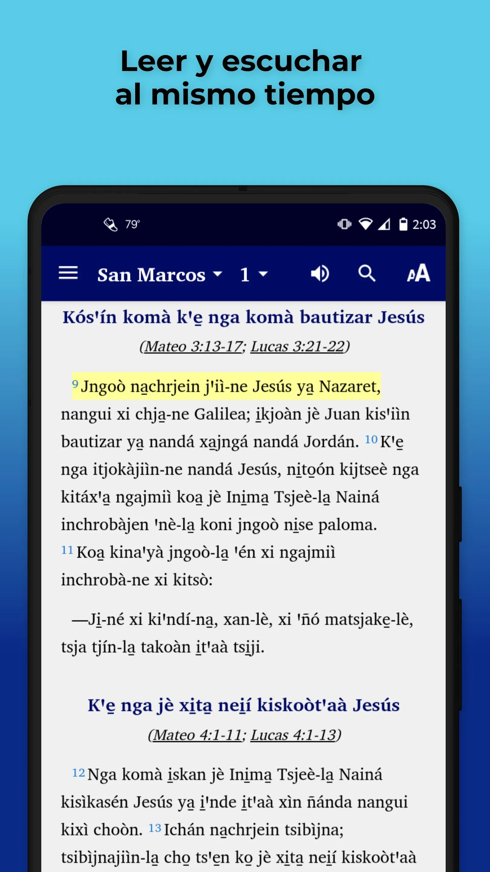 Mazatec San Jeronimo Bible | Indus Appstore | Screenshot