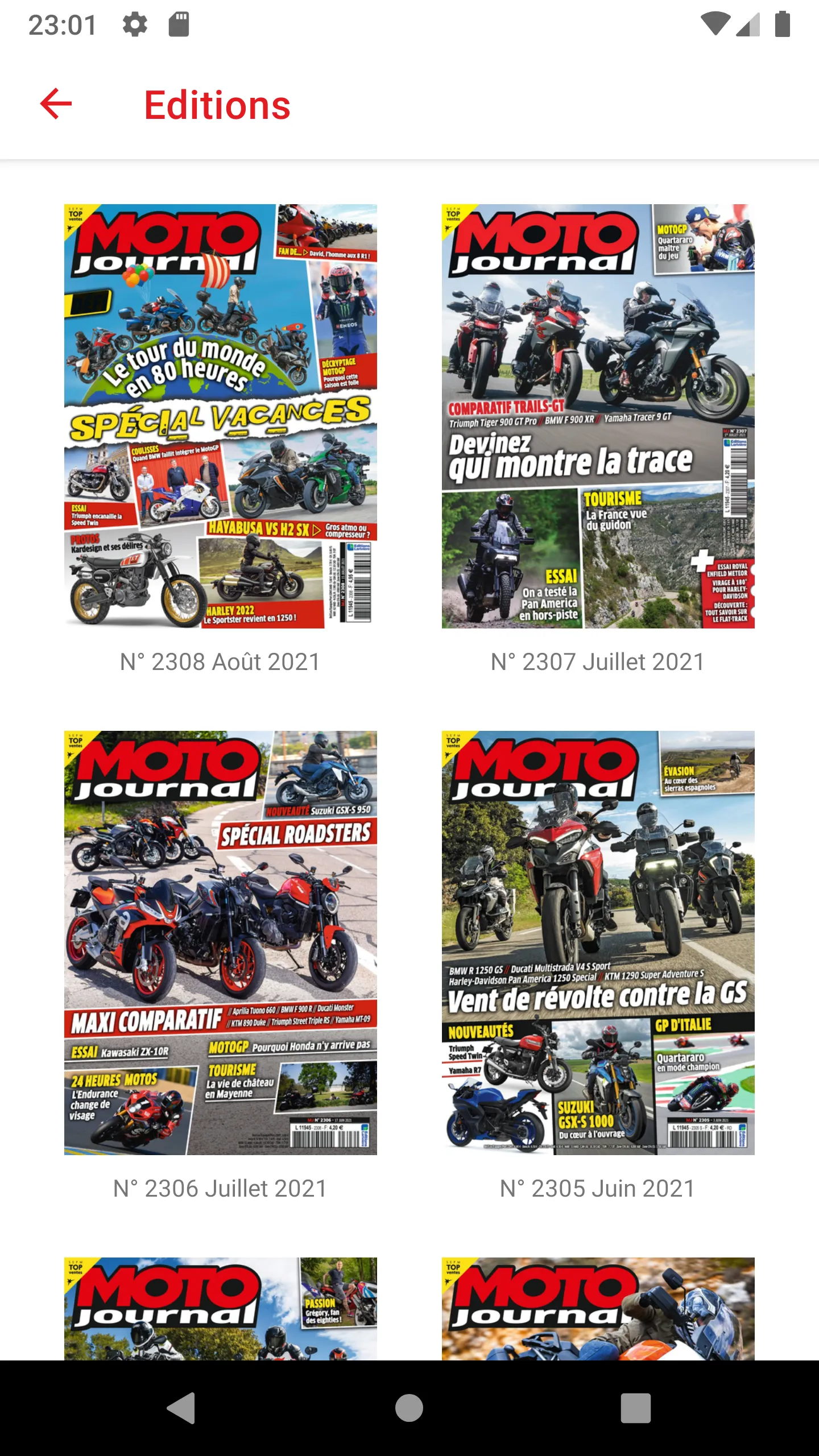 Moto Journal Magazine | Indus Appstore | Screenshot