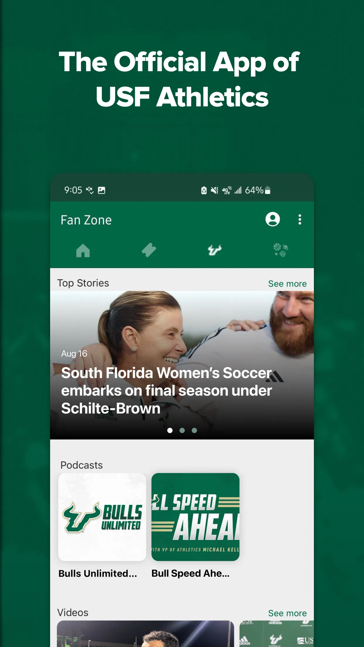 South Florida Bulls | Indus Appstore | Screenshot