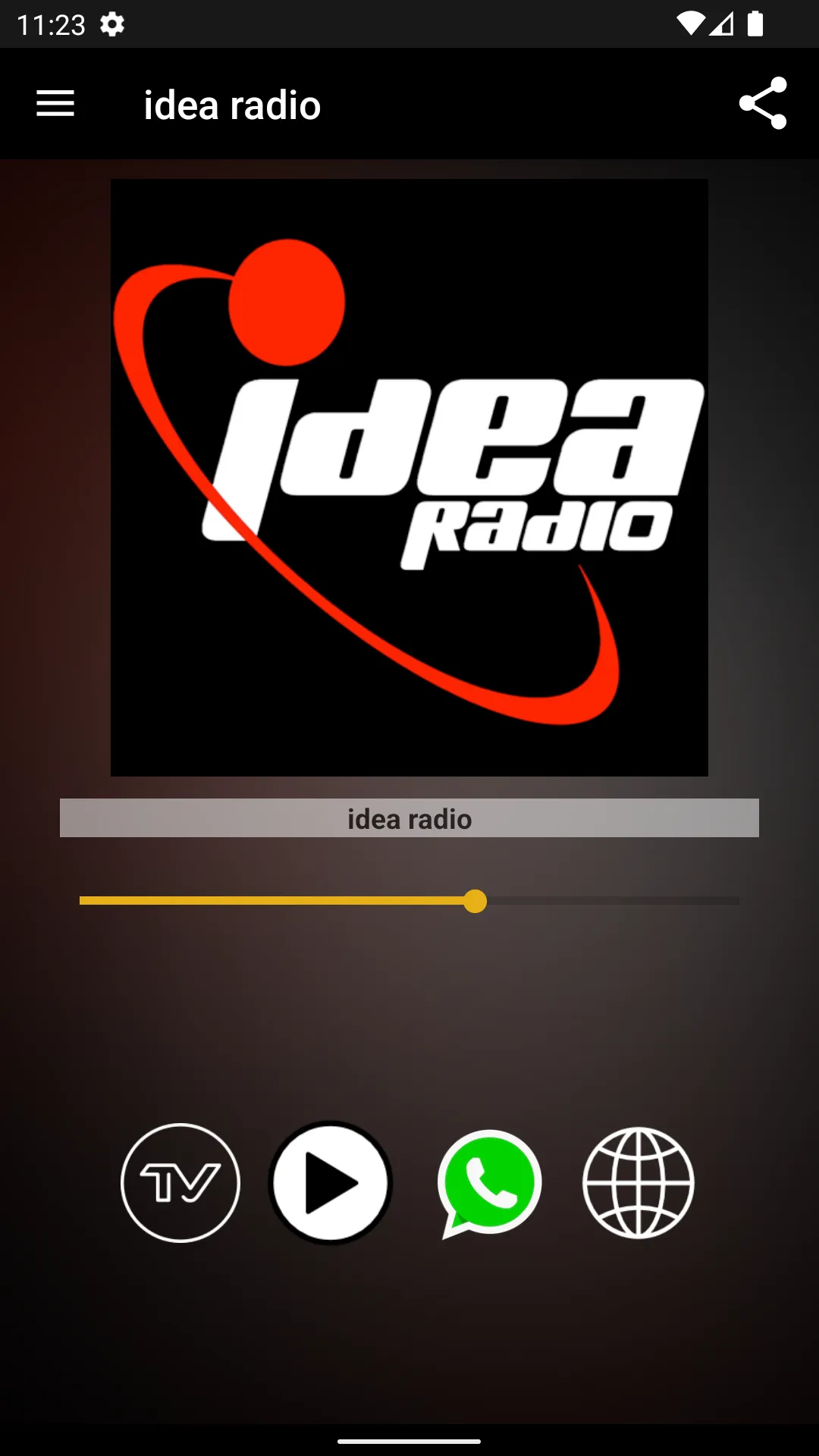 Idea Radio | Indus Appstore | Screenshot