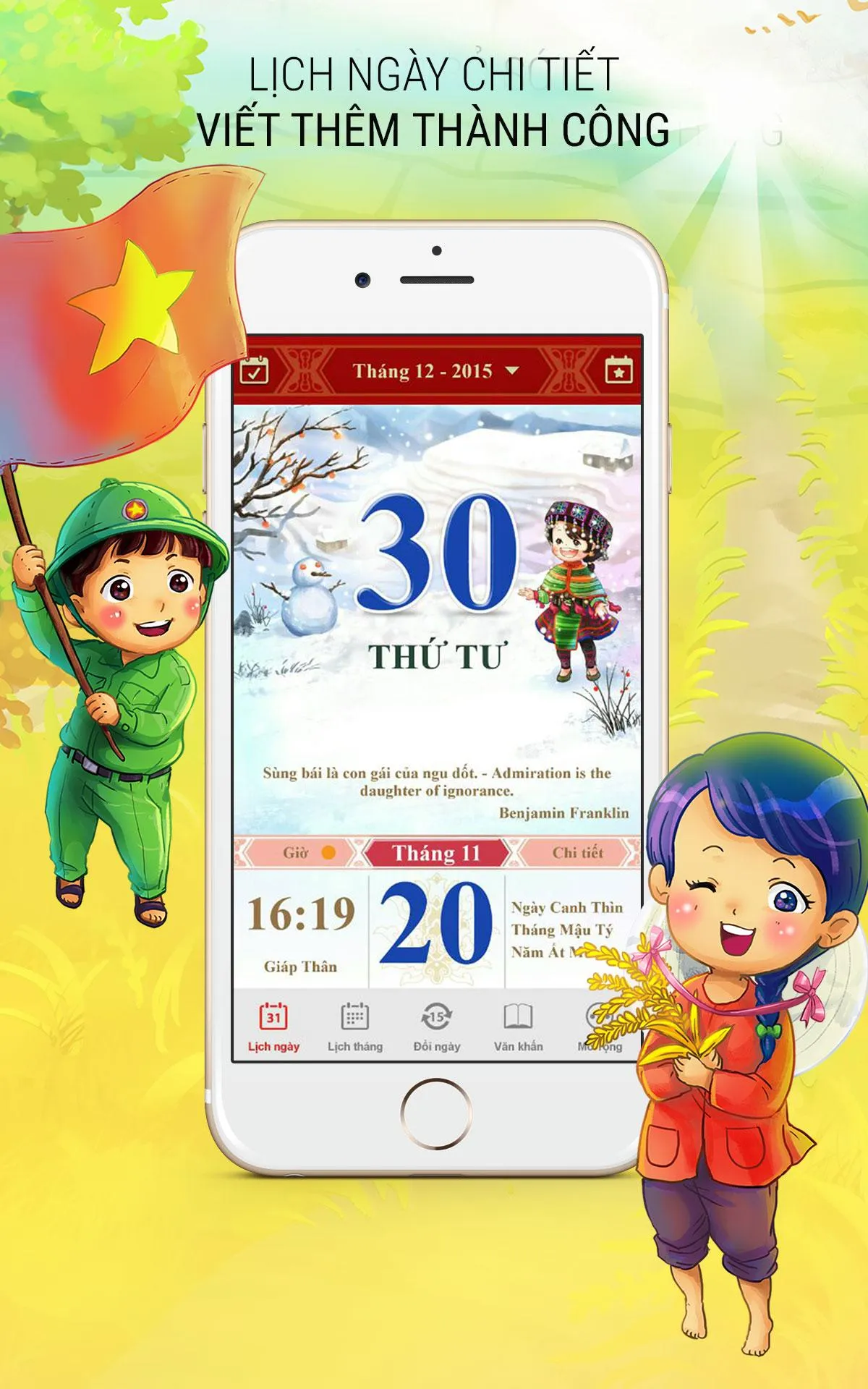 Lịch Âm Dương 2024 | Indus Appstore | Screenshot