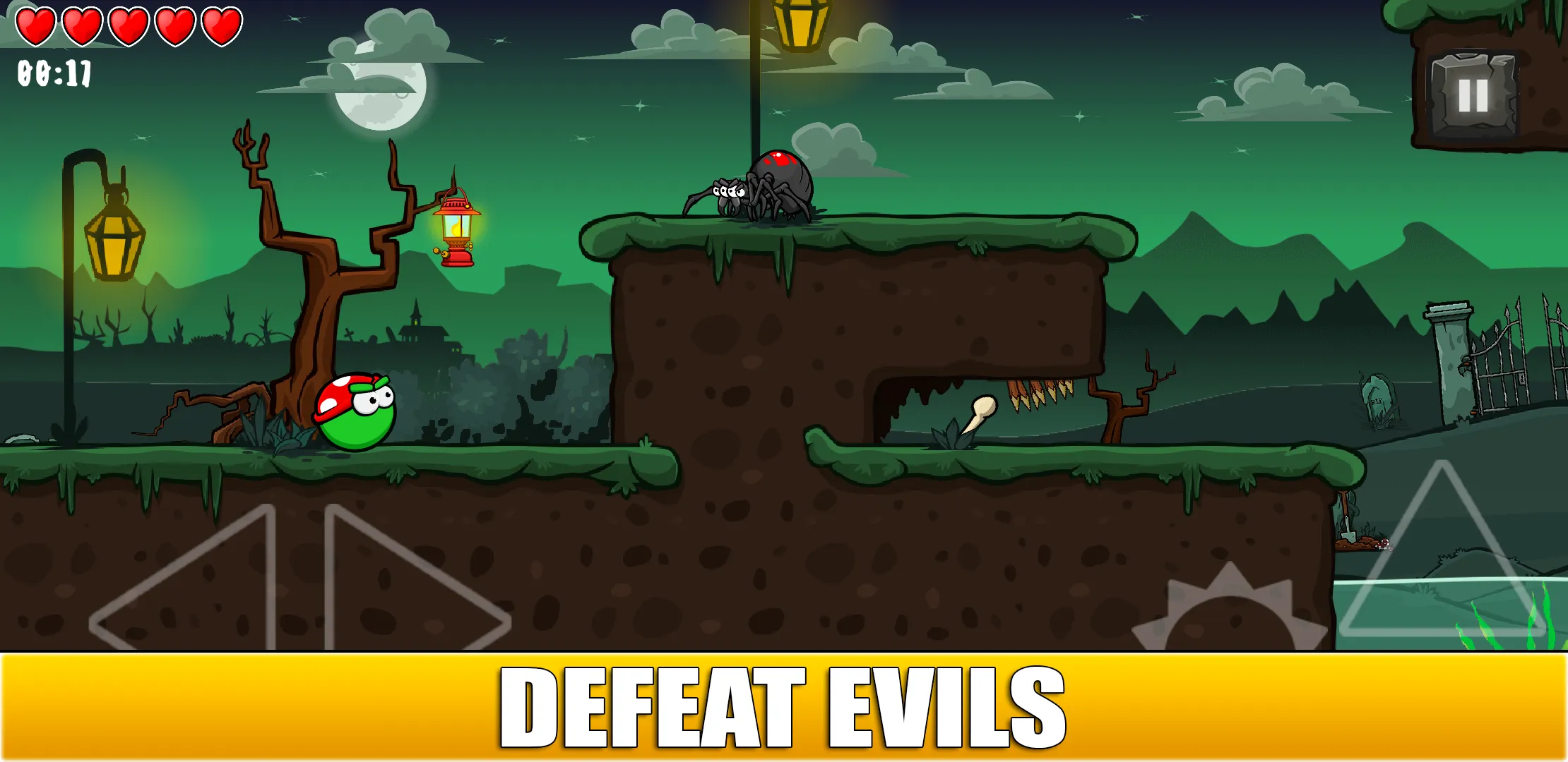 Spike bounce ball: helloween | Indus Appstore | Screenshot