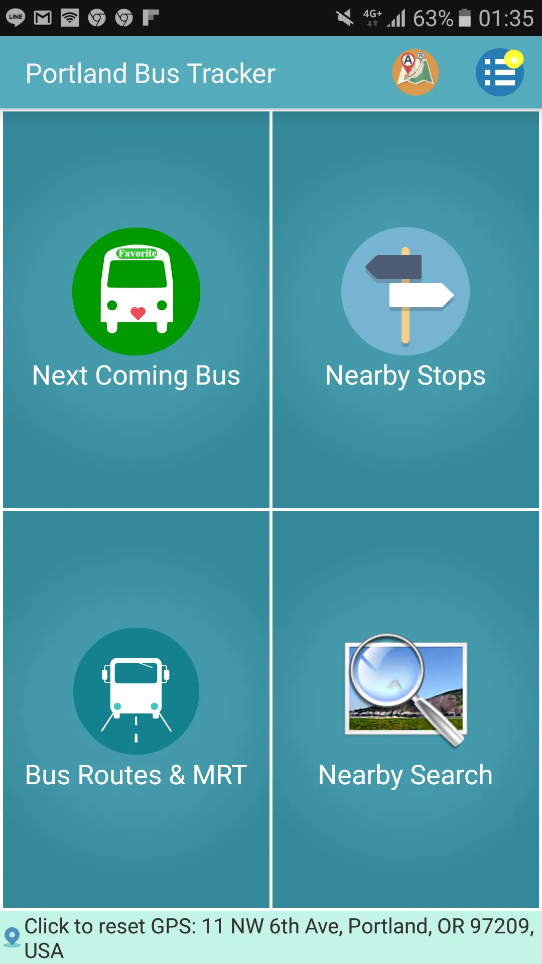 Portland Bus Timetable | Indus Appstore | Screenshot