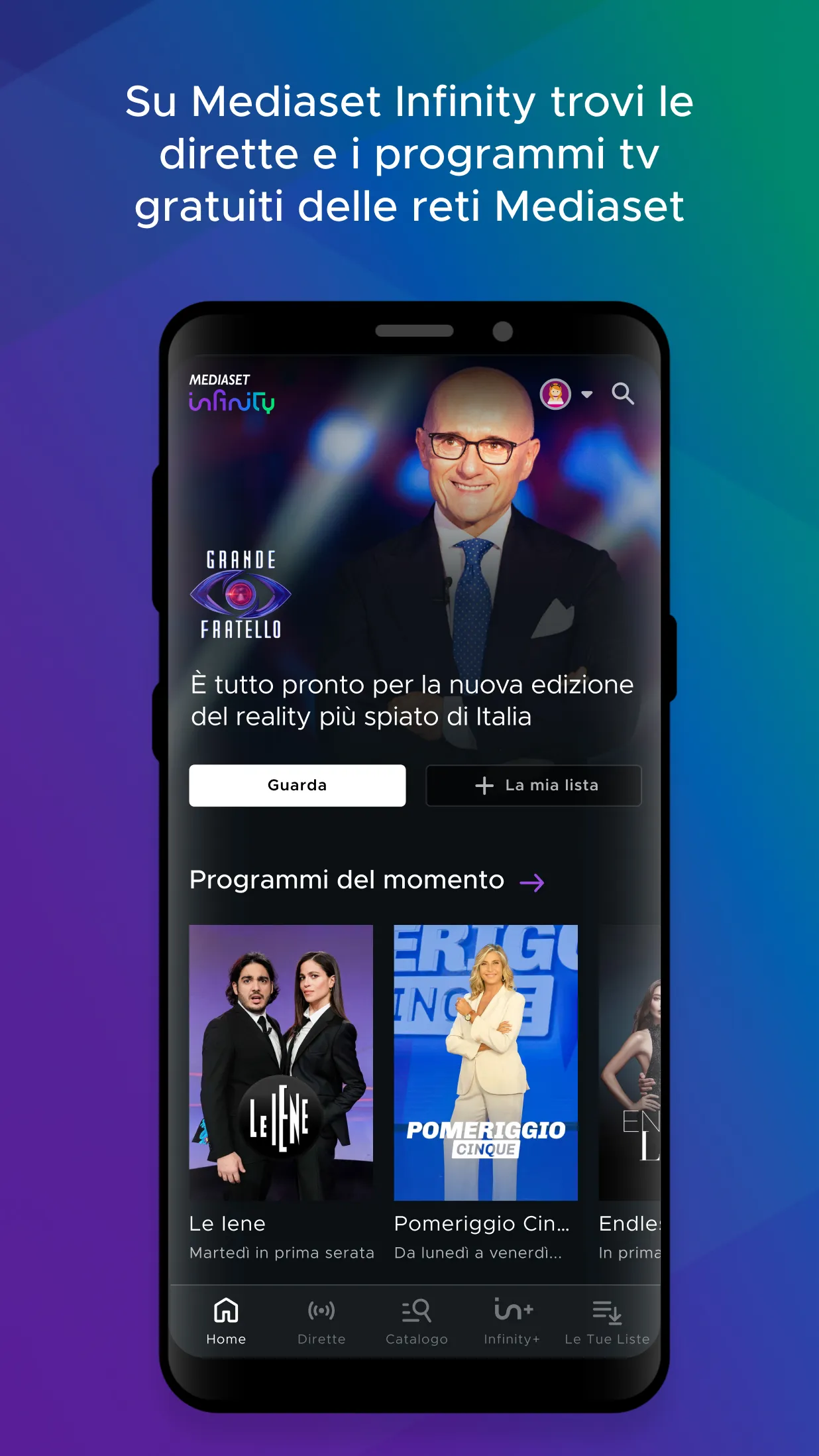 Mediaset Infinity | Indus Appstore | Screenshot