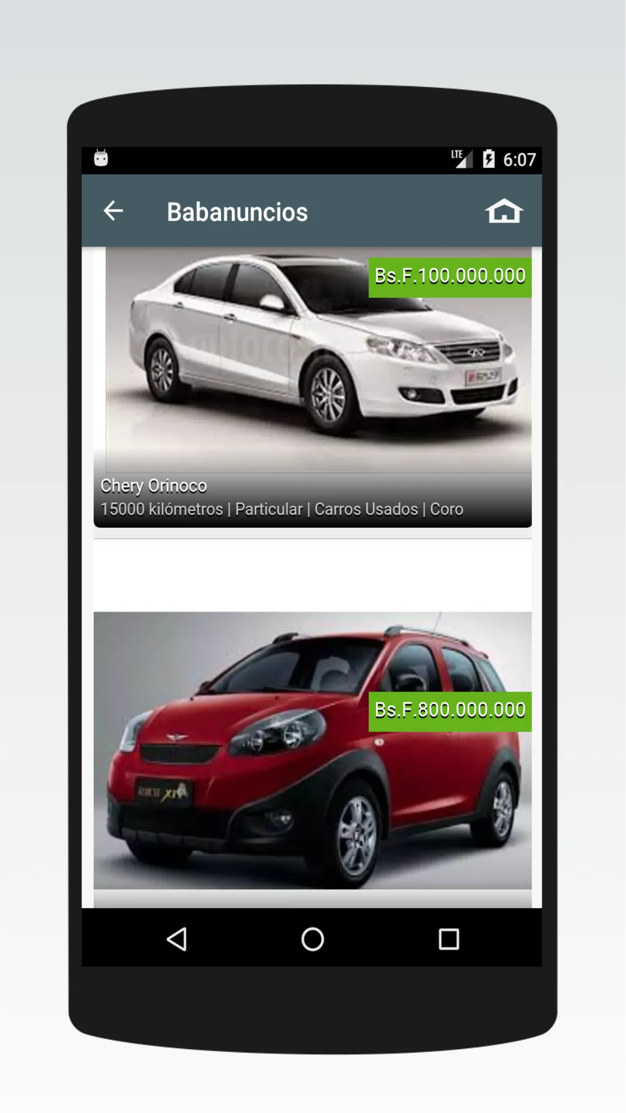 Carros en Venta Venezuela | Indus Appstore | Screenshot