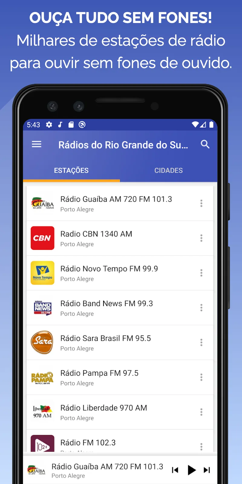 Rádios do Rio Grande do Sul | Indus Appstore | Screenshot