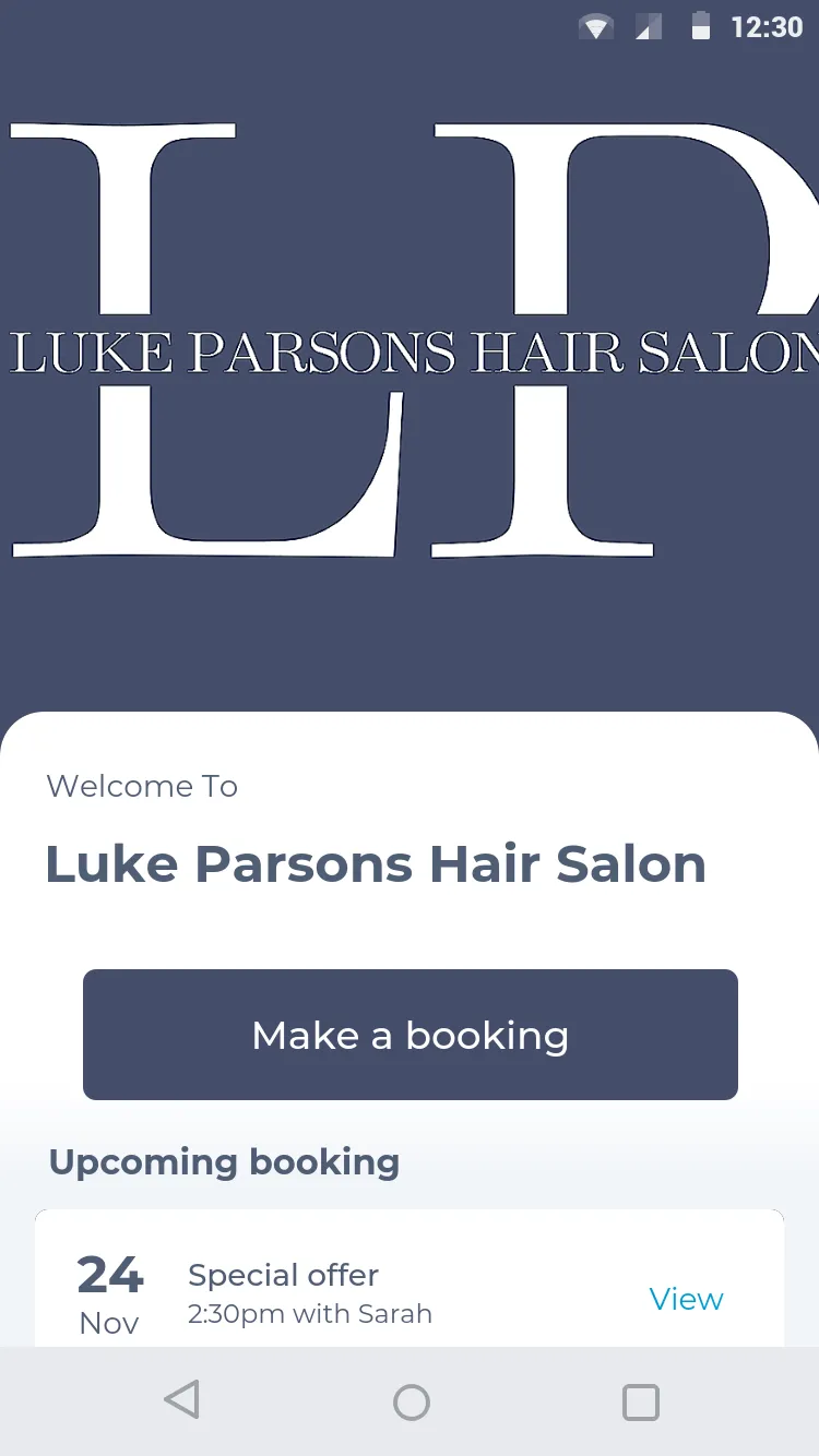 Luke Parsons Hair Salon | Indus Appstore | Screenshot