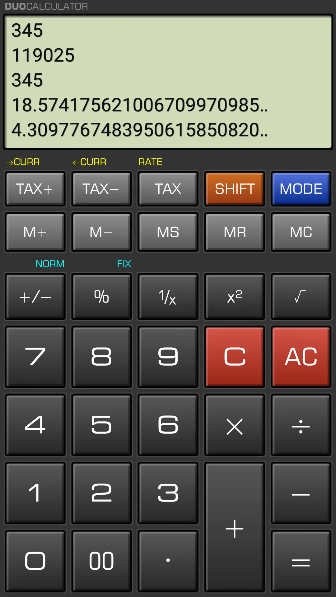 DuoCalculator | Indus Appstore | Screenshot