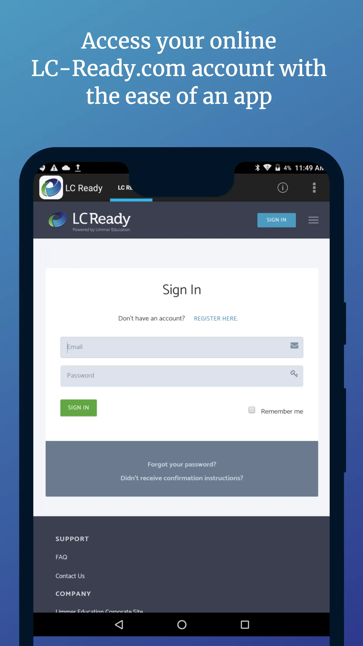 LC-Ready | Indus Appstore | Screenshot