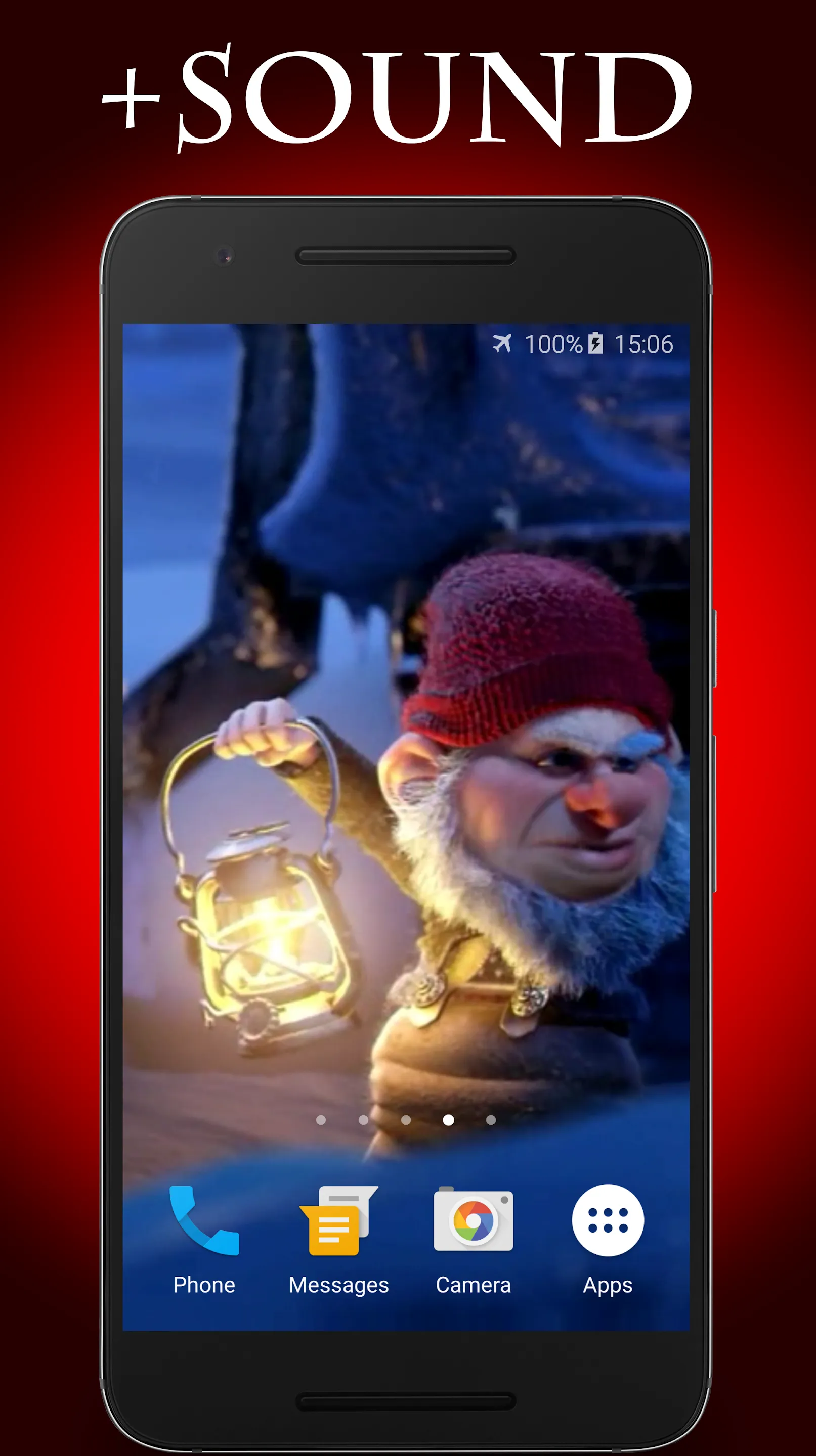 Christmas Gnome Live Wallpaper | Indus Appstore | Screenshot