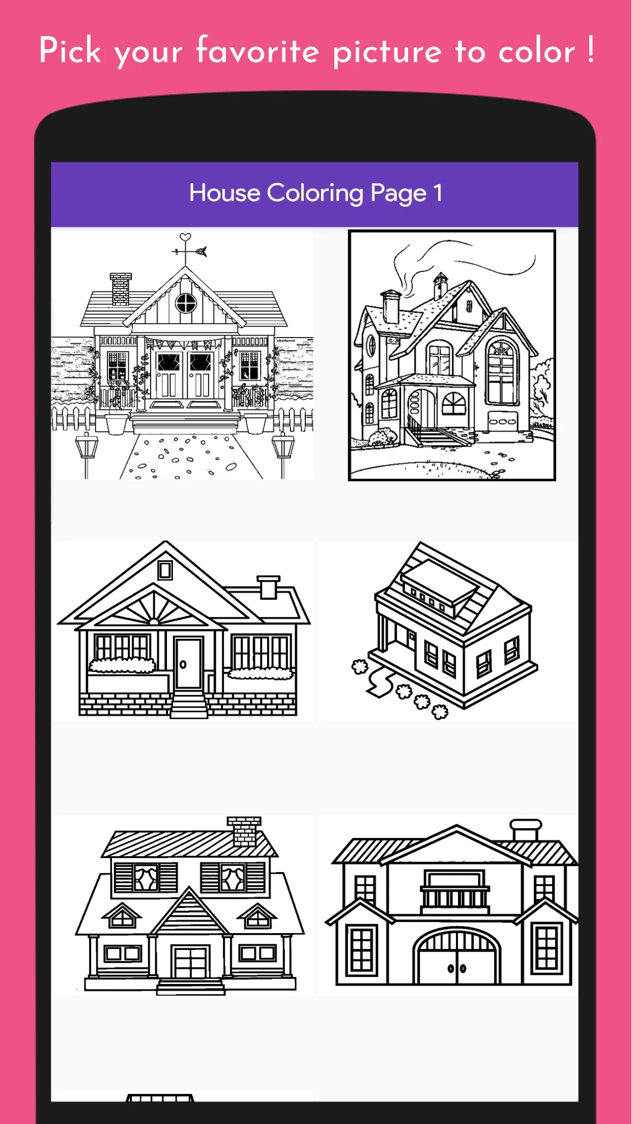 ColorFun: House Coloring Book | Indus Appstore | Screenshot