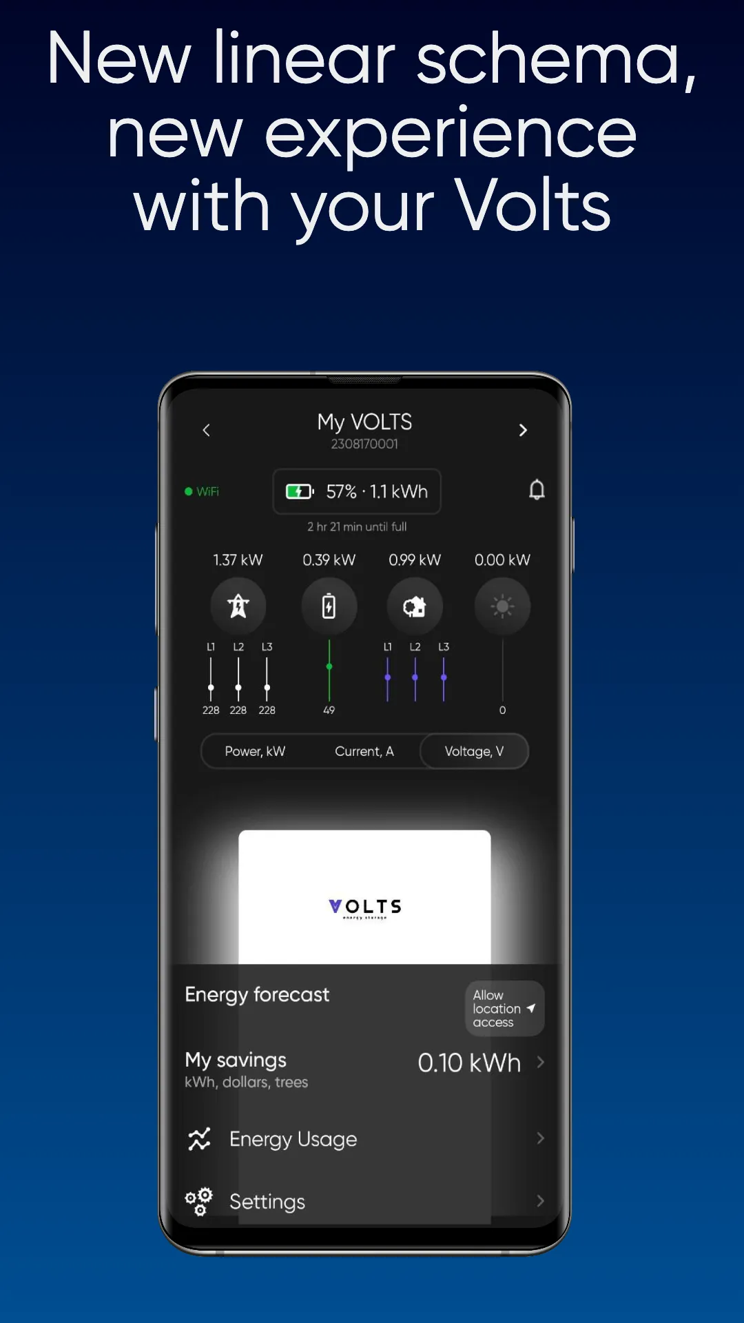 Volts - energy storage | Indus Appstore | Screenshot