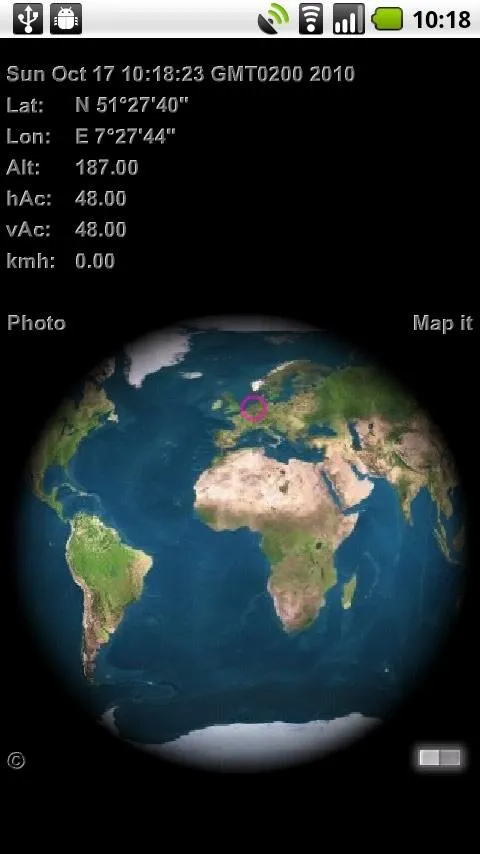 3D Geo Globe | Indus Appstore | Screenshot