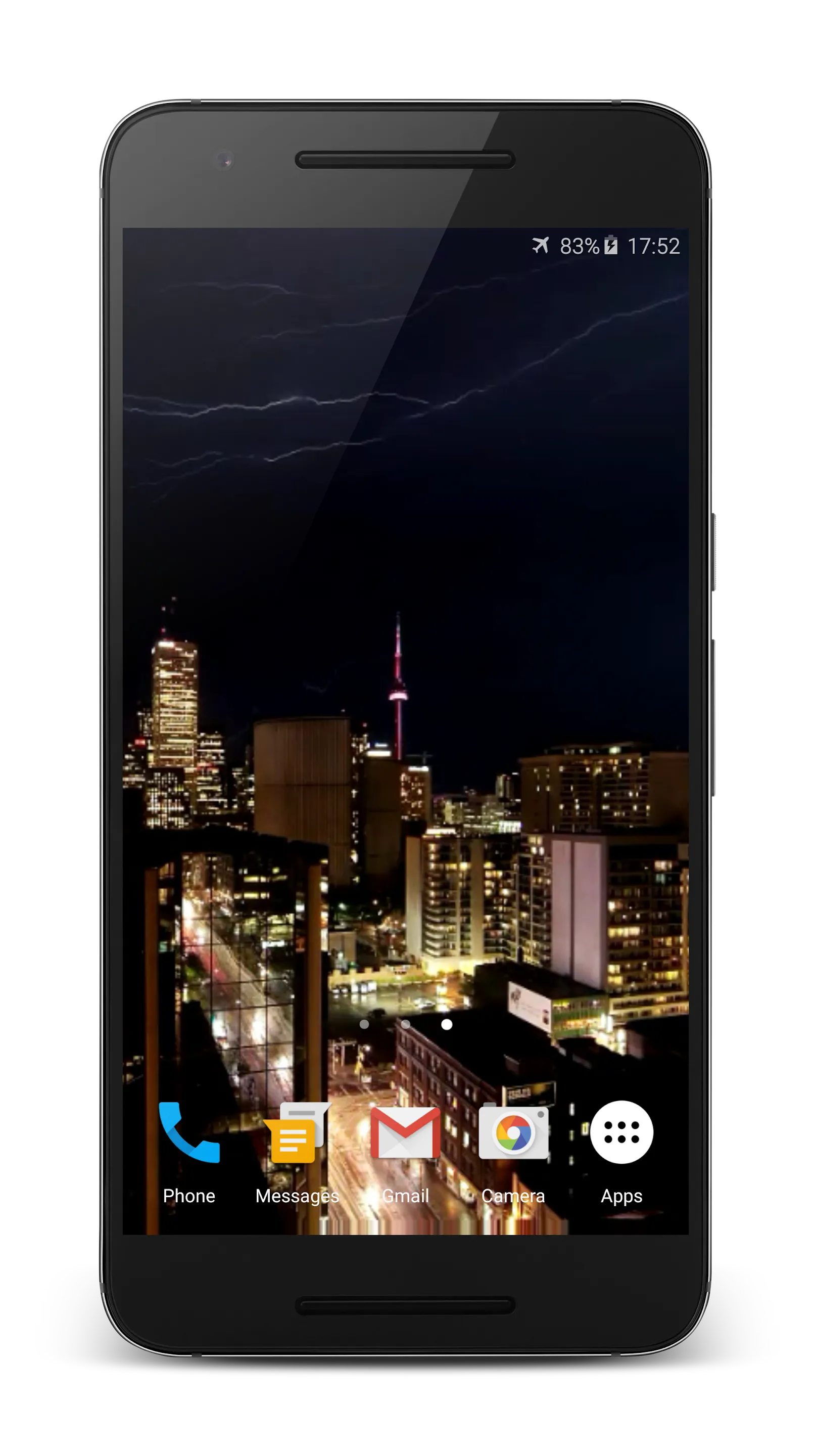 Lightning Storm Live Wallpaper | Indus Appstore | Screenshot