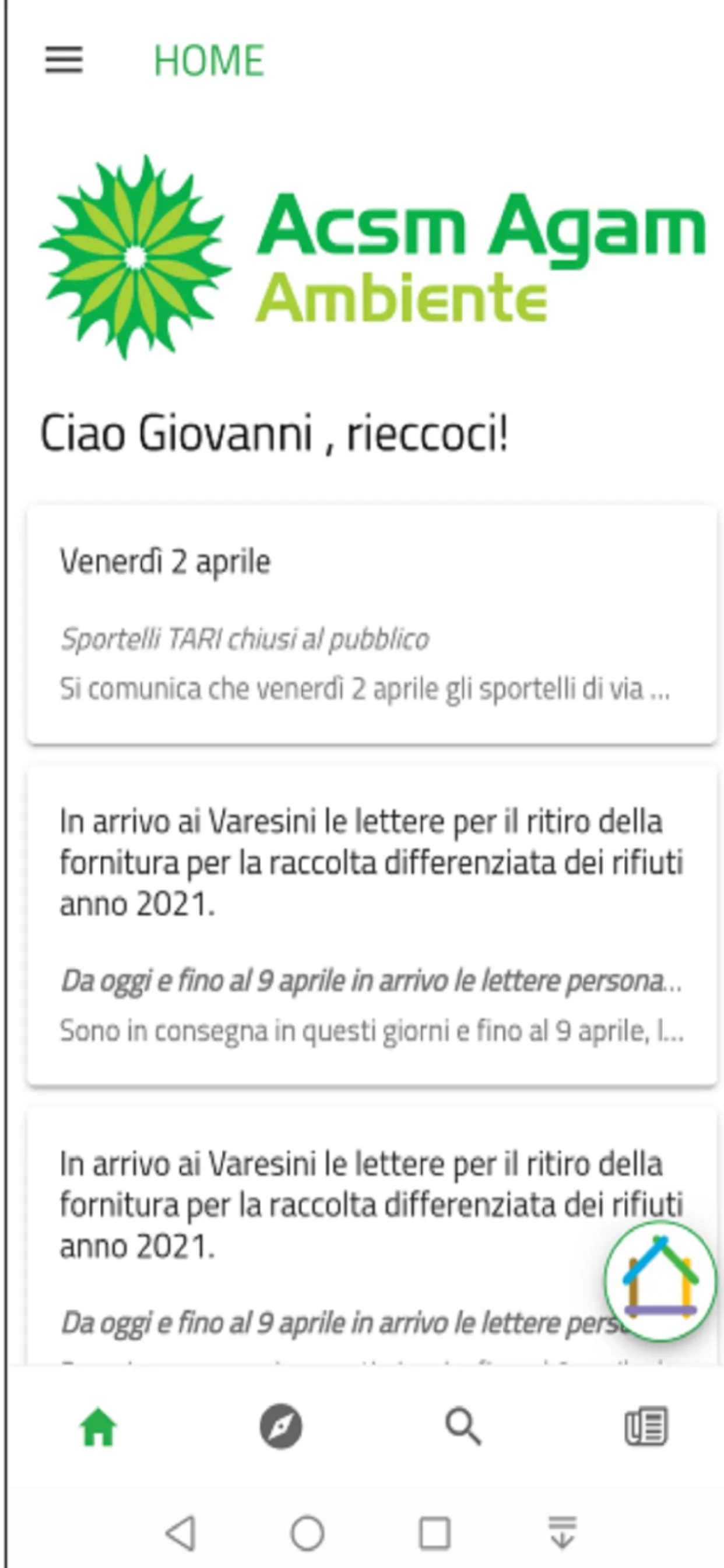 Dire Fare Differenziare | Indus Appstore | Screenshot