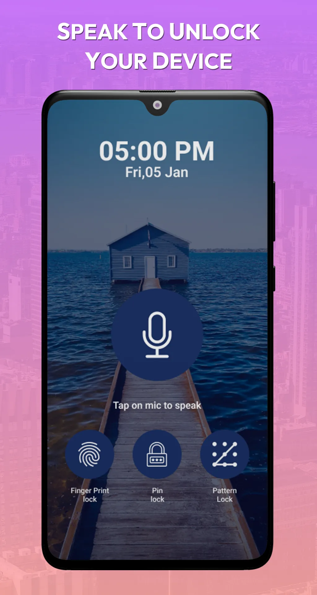 Voice Screen Lock Master | Indus Appstore | Screenshot