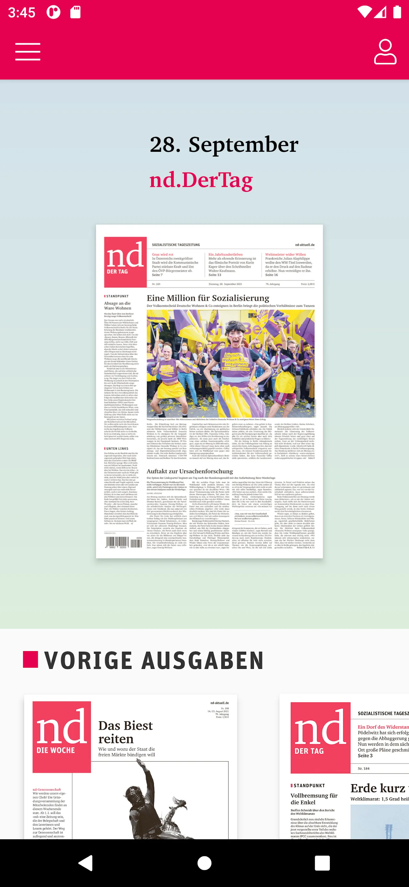 nd.ePaper | Indus Appstore | Screenshot