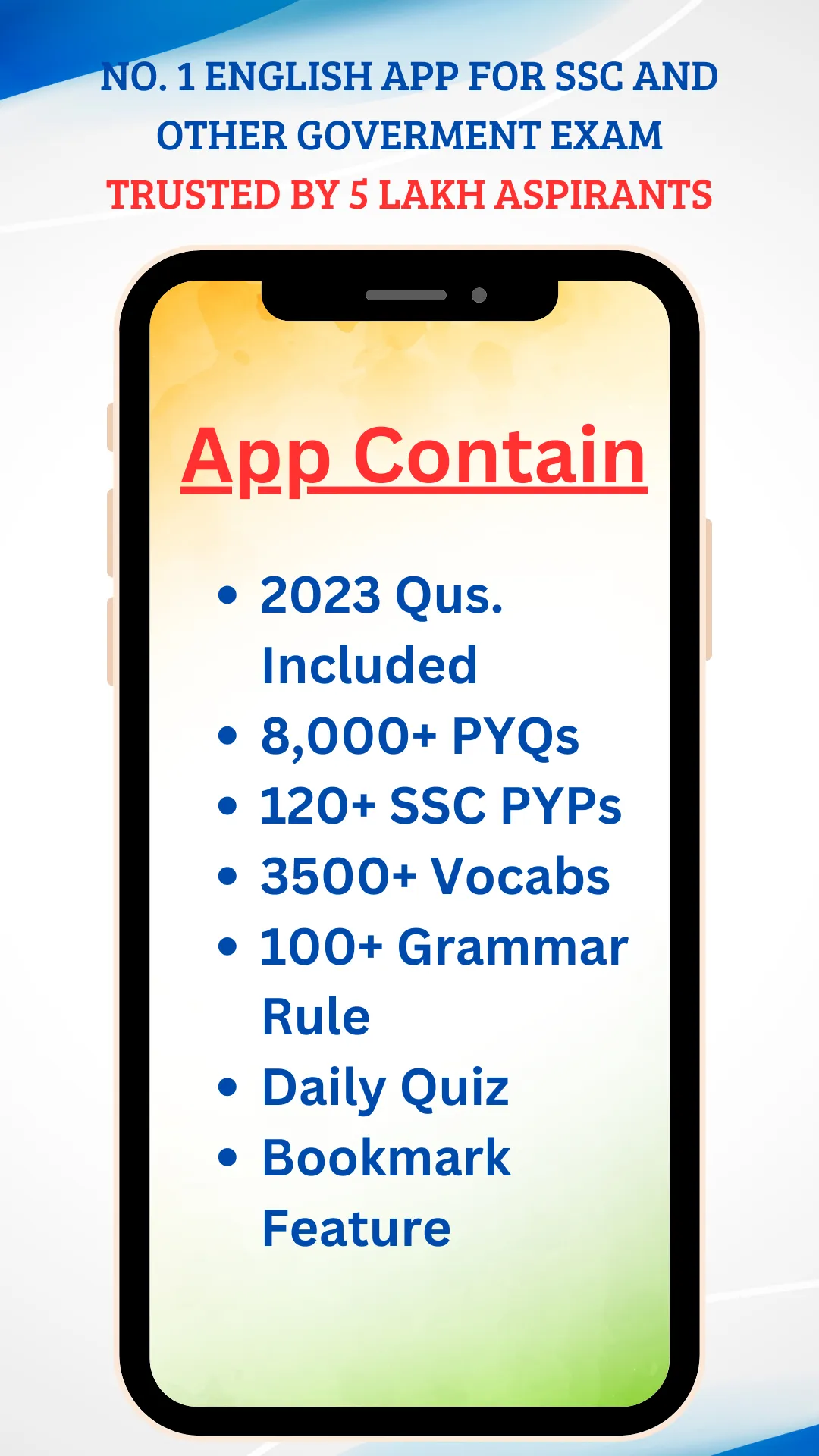 SSC English Quiz | Indus Appstore | Screenshot