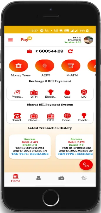 Pay10 - Recharge, DMT, BBPS | Indus Appstore | Screenshot