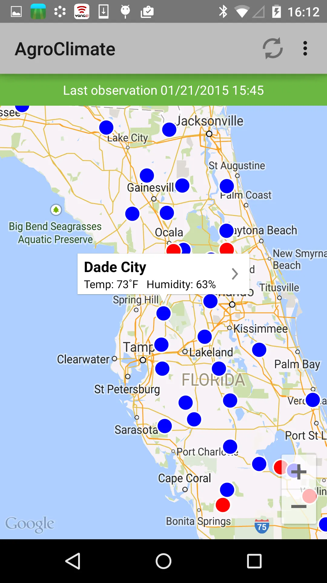 AgroClimate | Indus Appstore | Screenshot