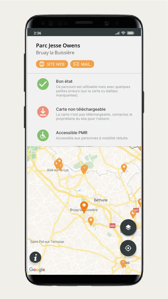 PPO Map - Course d'orientation | Indus Appstore | Screenshot