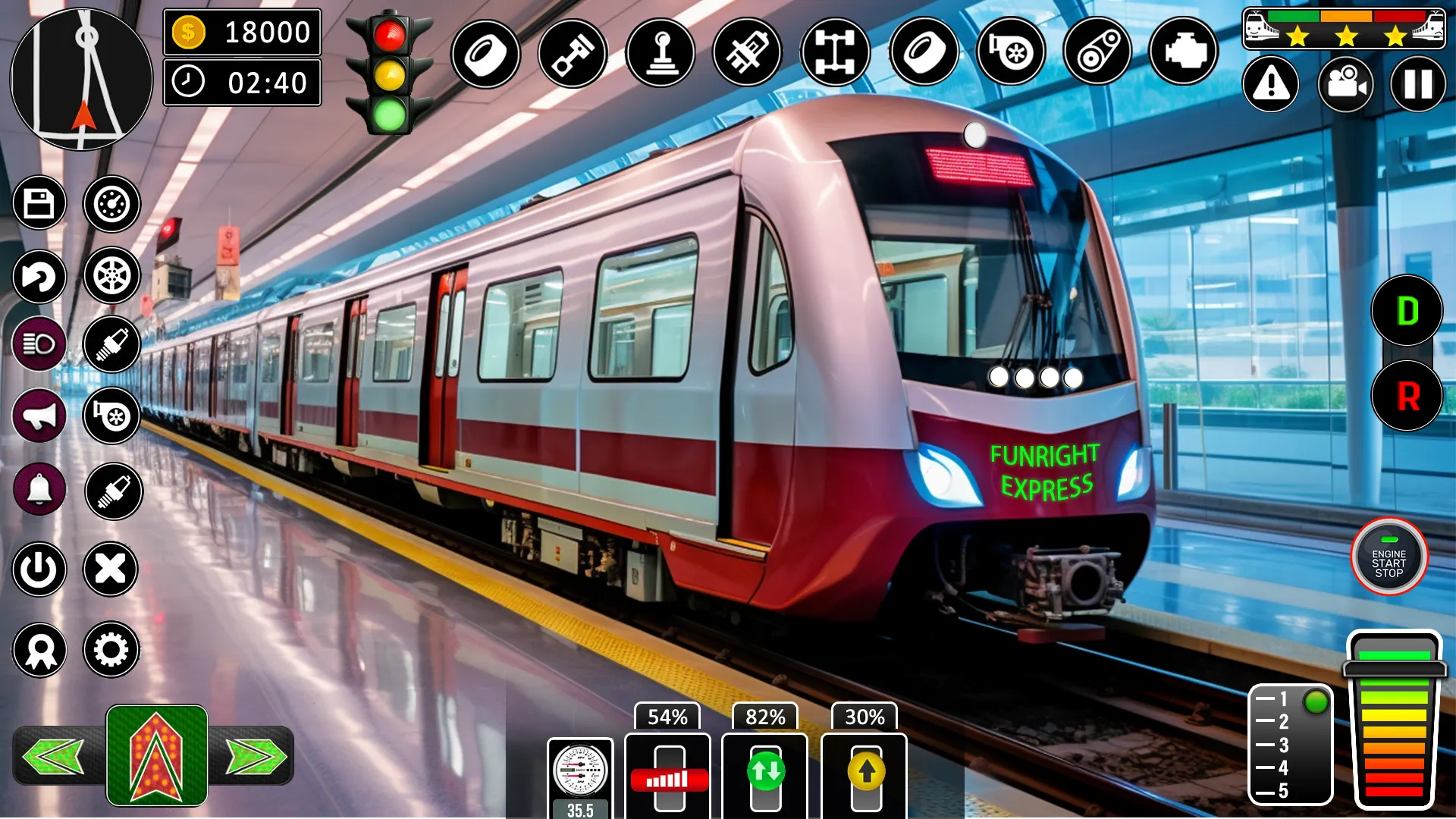 City Train Games Driver Sim 3D | Indus Appstore | Screenshot