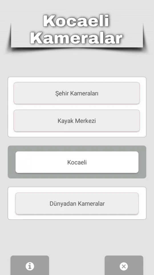 Kocaeli Şehir Kameraları | Indus Appstore | Screenshot